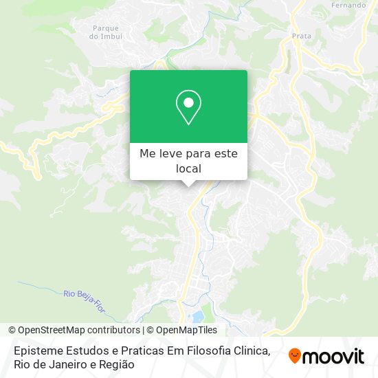 Episteme Estudos e Praticas Em Filosofia Clinica mapa