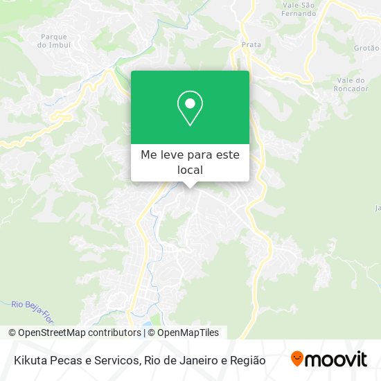 Kikuta Pecas e Servicos mapa