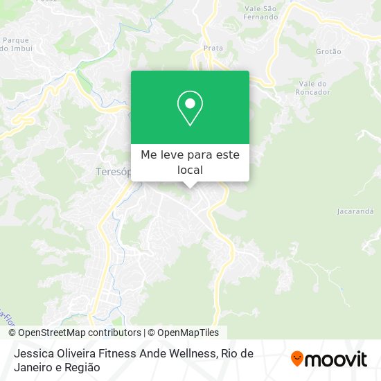 Jessica Oliveira Fitness Ande Wellness mapa