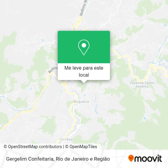 Gergelim Confeitaria mapa