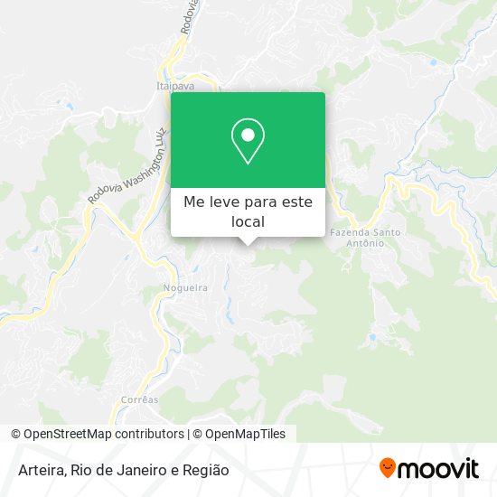 Arteira mapa