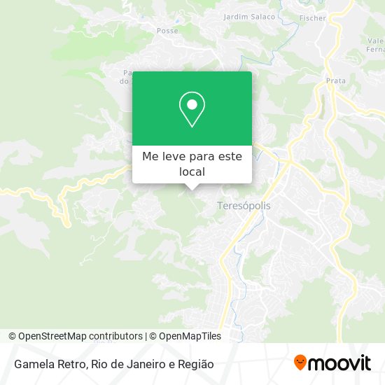 Gamela Retro mapa