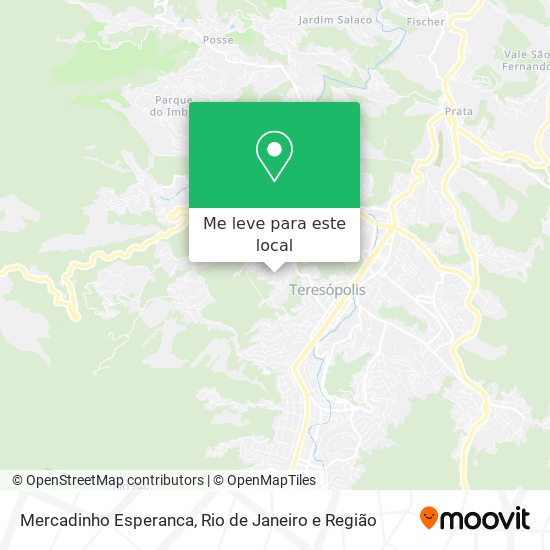 Mercadinho Esperanca mapa