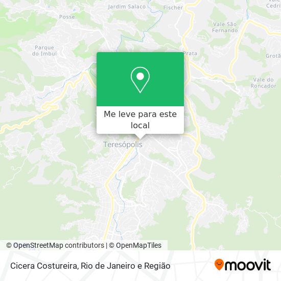 Cicera Costureira mapa