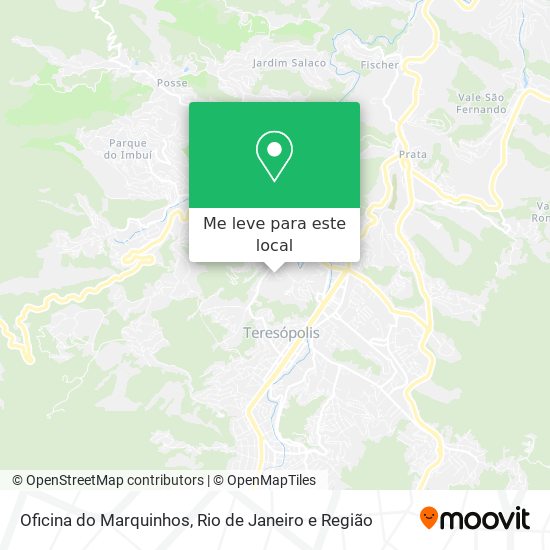 Oficina do Marquinhos mapa