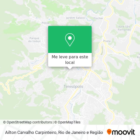 Ailton Carvalho Carpinteiro mapa