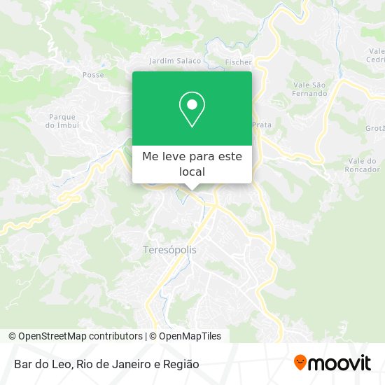 Bar do Leo mapa