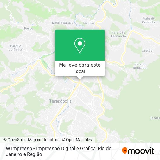 W.Impresso - Impressao Digital e Grafica mapa