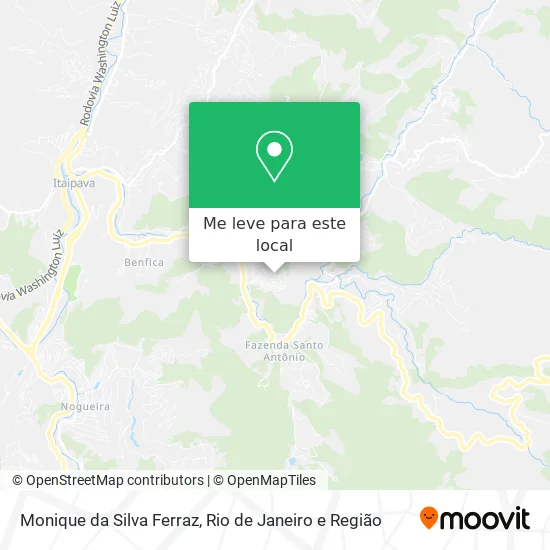 Monique da Silva Ferraz mapa