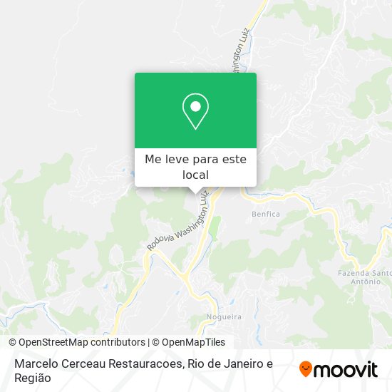 Marcelo Cerceau Restauracoes mapa