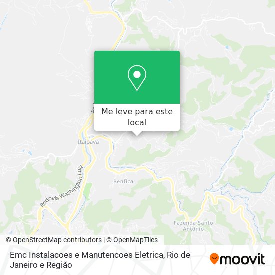 Emc Instalacoes e Manutencoes Eletrica mapa
