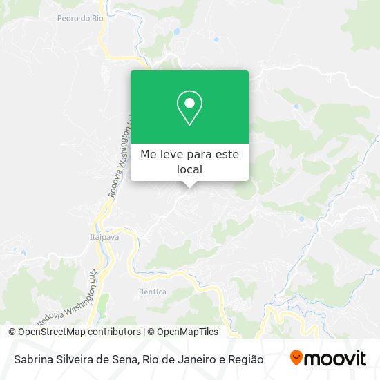 Sabrina Silveira de Sena mapa