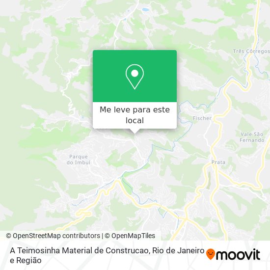 A Teimosinha Material de Construcao mapa