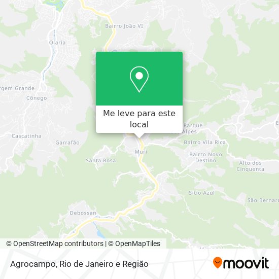 Agrocampo mapa