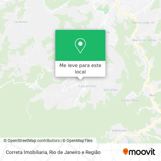 Correta Imobiliaria mapa