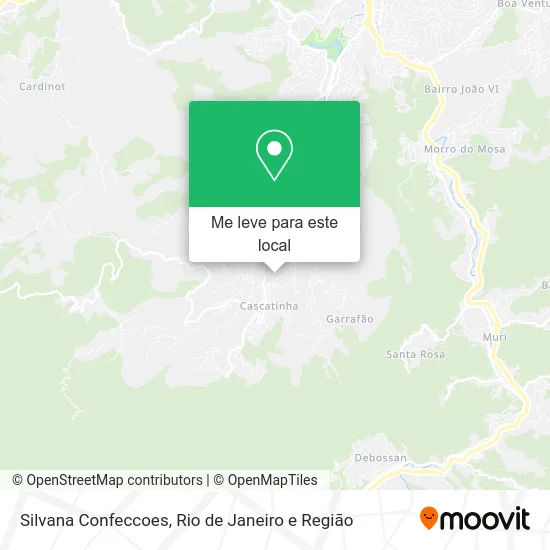 Silvana Confeccoes mapa