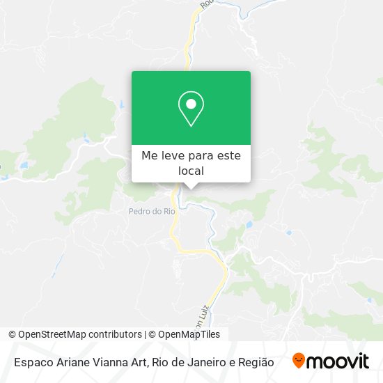 Espaco Ariane Vianna Art mapa