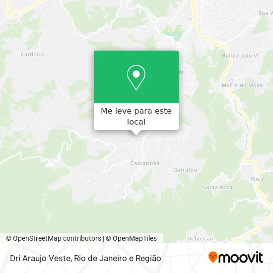 Dri Araujo Veste mapa