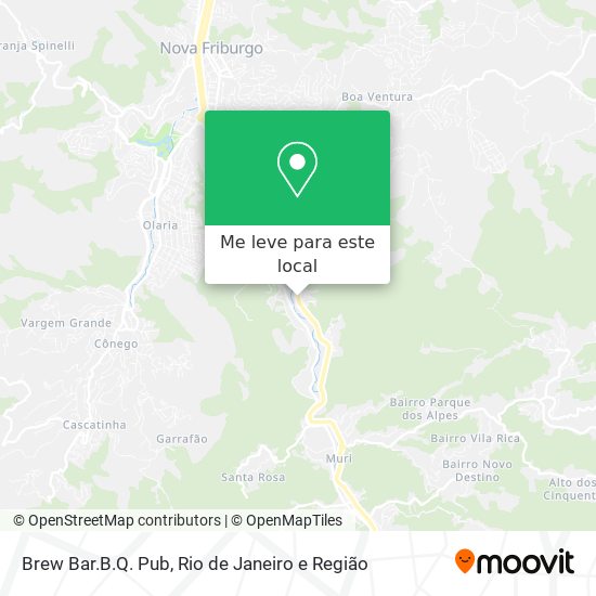Brew Bar.B.Q. Pub mapa