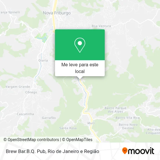 Brew Bar.B.Q. Pub mapa