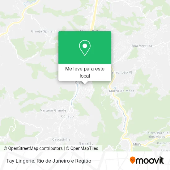 Tay Lingerie mapa