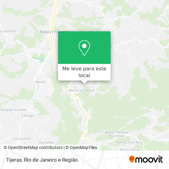 Tijeras mapa
