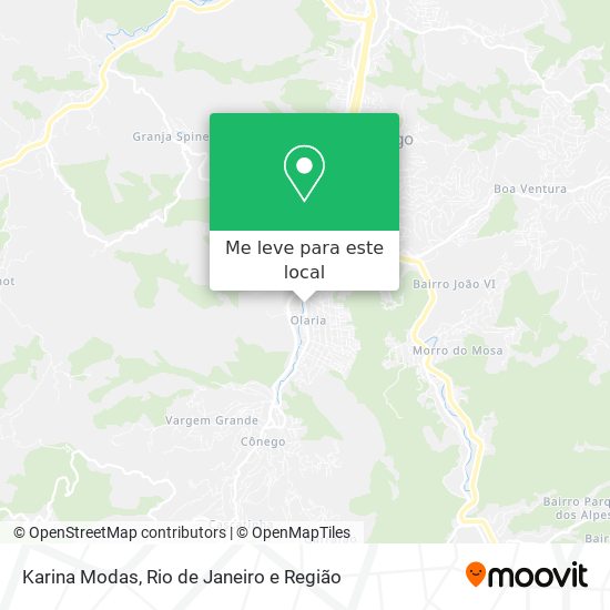 Karina Modas mapa