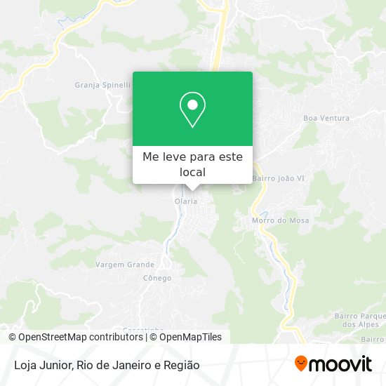 Loja Junior mapa