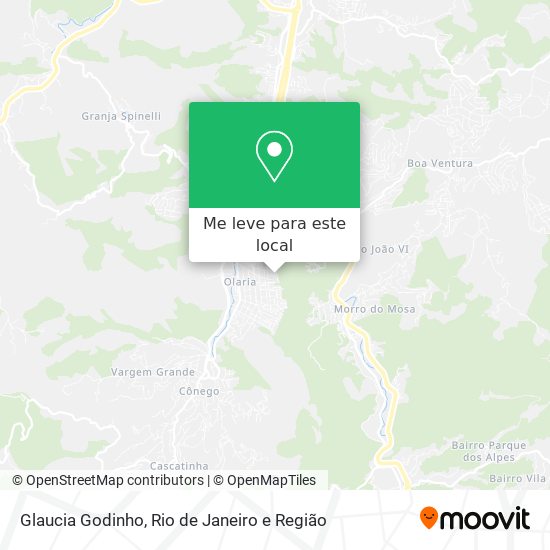 Glaucia Godinho mapa