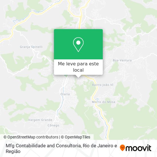 Mfg Contabilidade and Consultoria mapa