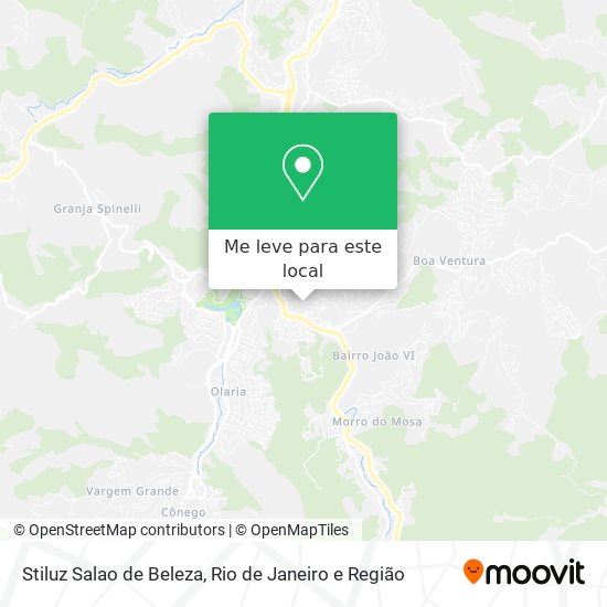 Stiluz Salao de Beleza mapa