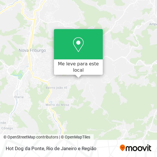 Hot Dog da Ponte mapa