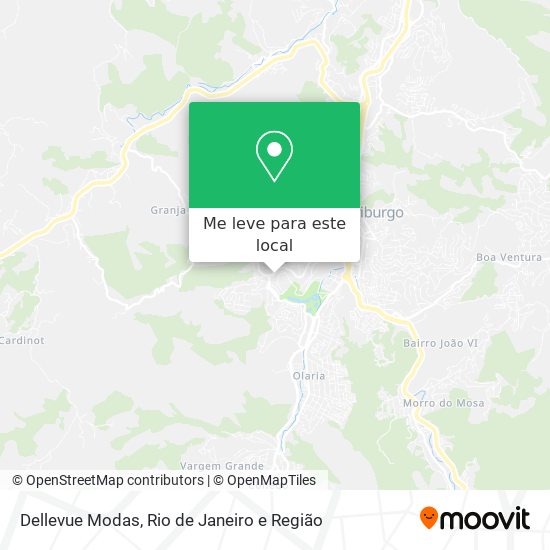 Dellevue Modas mapa