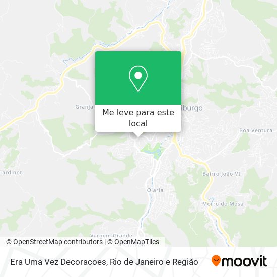 Era Uma Vez Decoracoes mapa