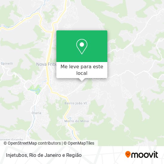Injetubos mapa