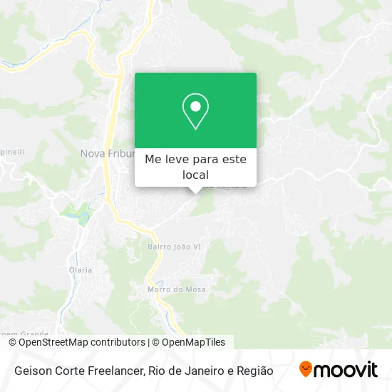 Geison Corte Freelancer mapa