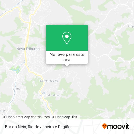 Bar da Neia mapa