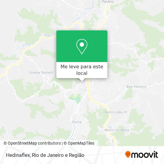 Hedinaflex mapa