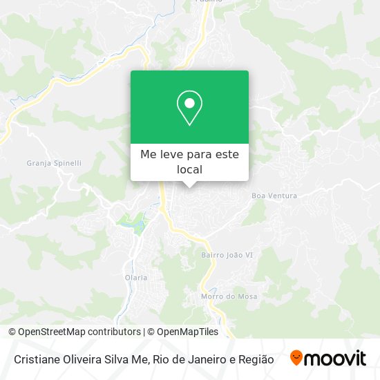 Cristiane Oliveira Silva Me mapa
