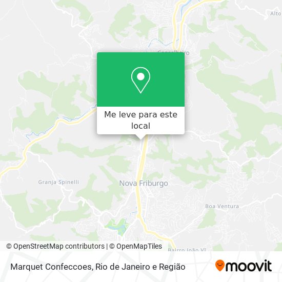 Marquet Confeccoes mapa