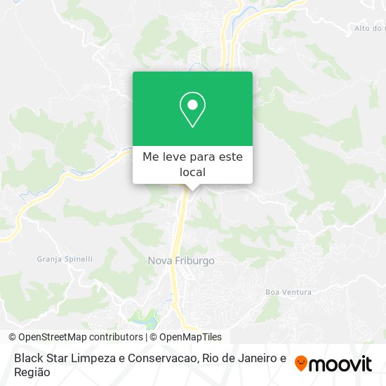 Black Star Limpeza e Conservacao mapa