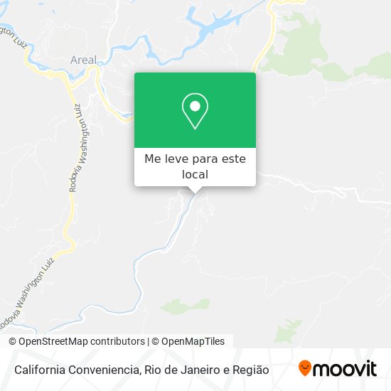 California Conveniencia mapa