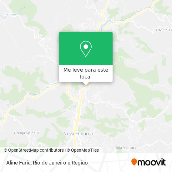 Aline Faria mapa