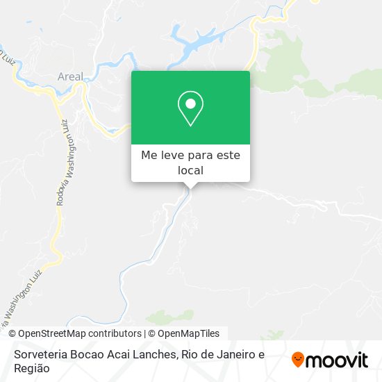 Sorveteria Bocao Acai Lanches mapa