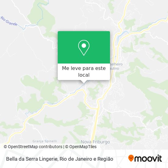 Bella da Serra Lingerie mapa