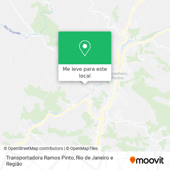 Transportadora Ramos Pinto mapa