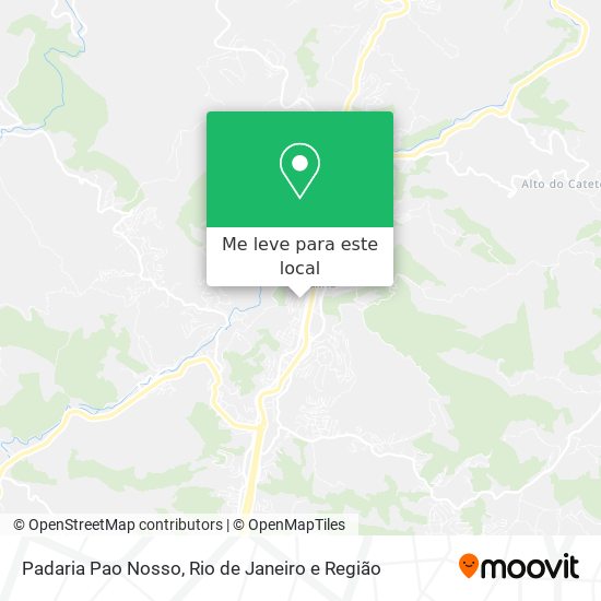 Padaria Pao Nosso mapa