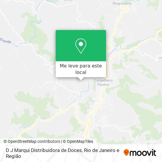 D J Marqui Distribuidora de Doces mapa