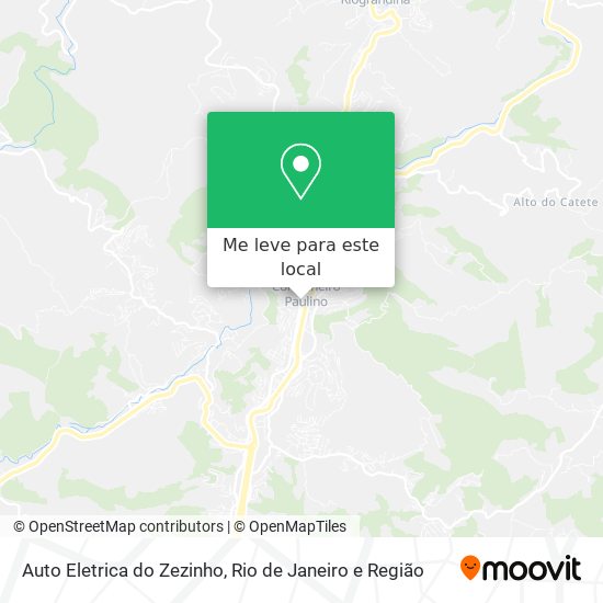 Auto Eletrica do Zezinho mapa