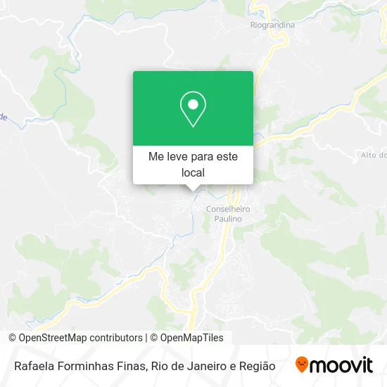 Rafaela Forminhas Finas mapa